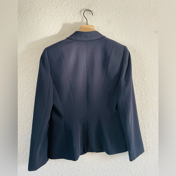 Tahari ASL Navy Blazer Jacket size 8 - Picture 3 of 15